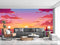 Pink Cloudy Art Customize Wallpaper