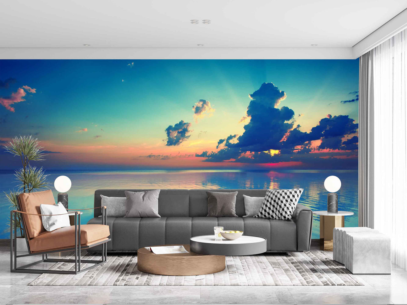 Beautiful Cloudy Sky Customize Wallpaper