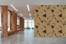 Barber Shops Prints Wallpaper