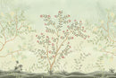 Sage Symphony Serenade Chinoiserie Wallpaper