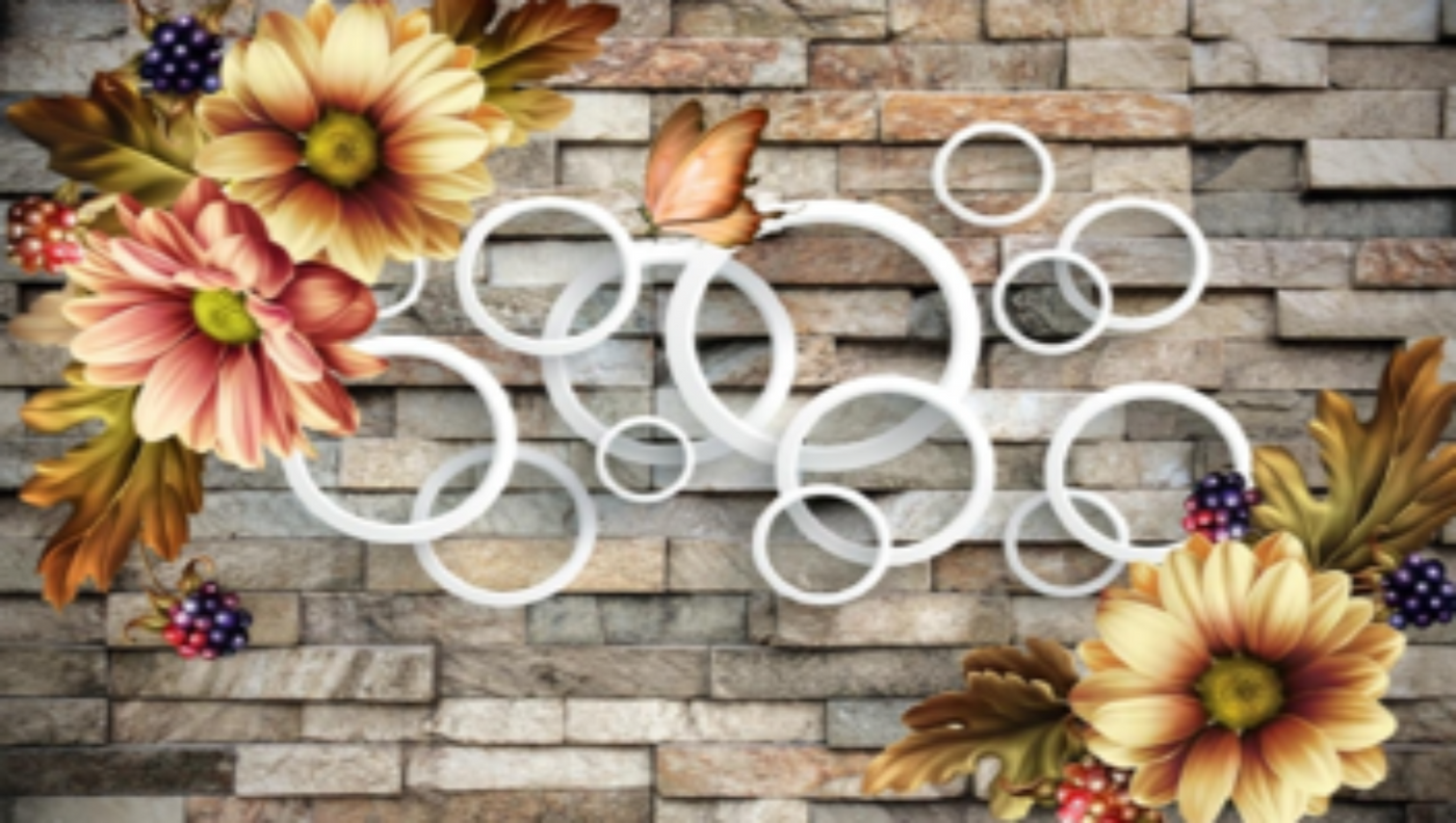 3D Decorative Wallpaper for Wall