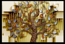 3D Decorative Tree Wallpaper