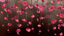 3D Decorative Red Flower Wallpaper for Wall