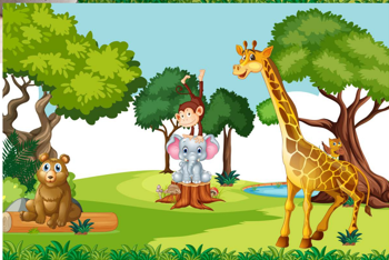 3D Decorative Cartoon Wallpaper for Wall