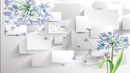 3D Decorative White Wallpaper for Wall