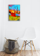 Ballet Girl And Eiffel Tower