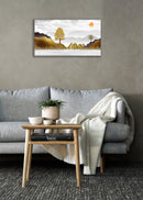 Golden Trees & Grey Mountains