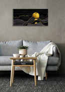 Golden And Black Mountain