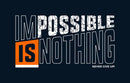 Nothing Impossible Self Adhesive Sticker For Table