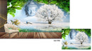 Lord Buddha White Nature Wallpaper