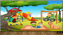 3D Decorative Play Ground Wallpaper for Wall