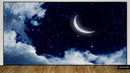 3D Decorative Half Moon Wallpaper for Wall