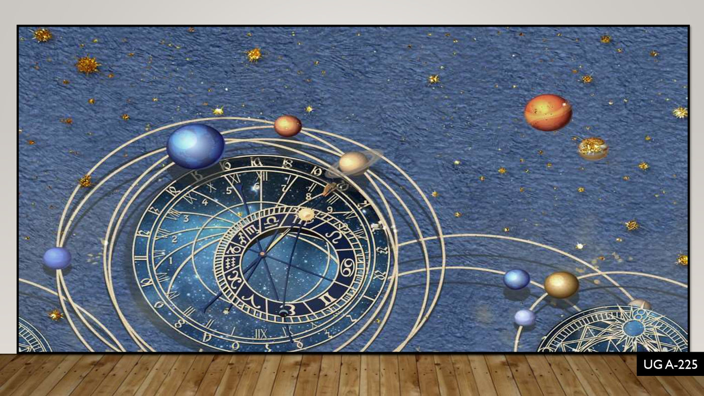 3D Decorative Space Wallpaper for Wall