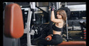 Woman Gym Exercise Wallpaper