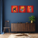 Superhero Comics Wall Art, Set Of 2