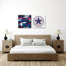 Captain America Wall Art, Set Of 2