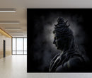 Grey And Black Shiva Wallpaper