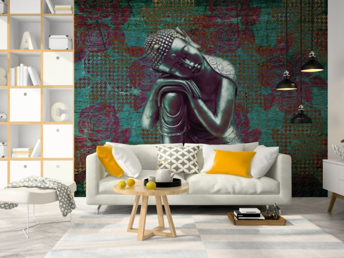 Calm Buddha Customised Wallpaper