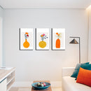 Boho Plant Art Painting Set Of 3