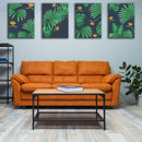 Nature Botanical Leaf Artwork Set Of 4