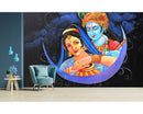 Radha Krishna Customised Wallpaper