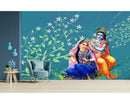 Radha Krishna Customised Wallpaper