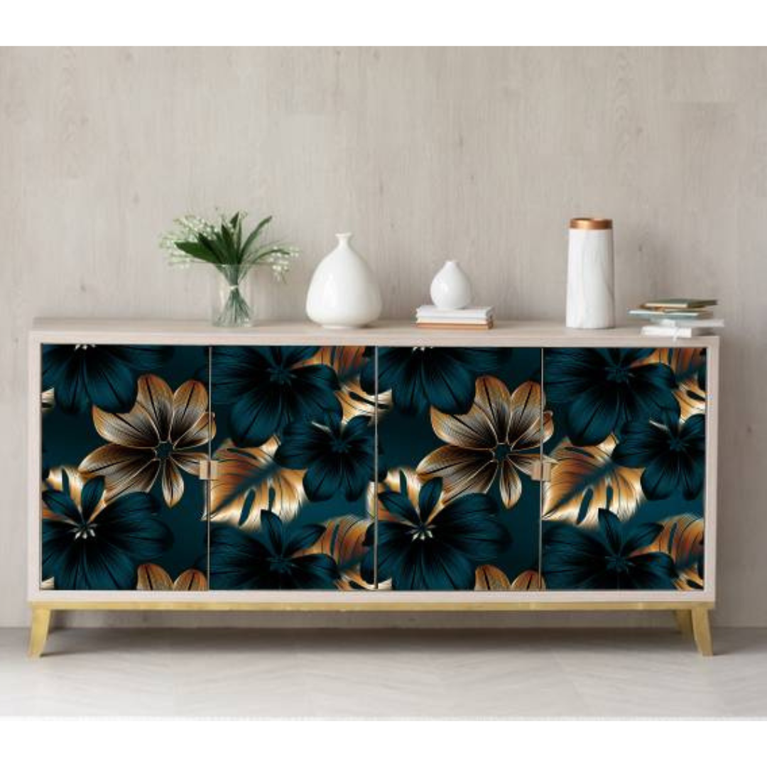 Elegant Flower Sticker