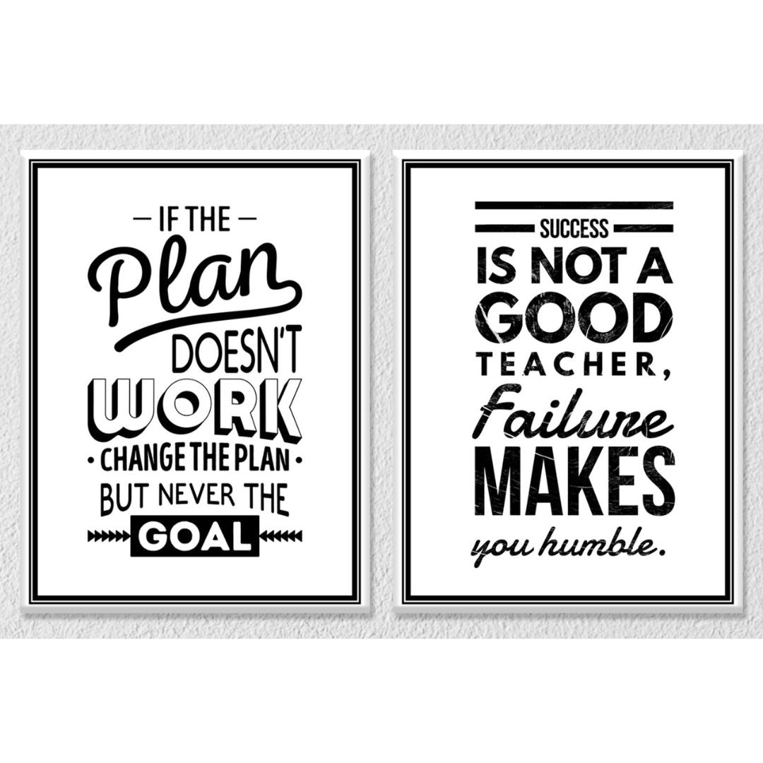 Failures makes you humble Set of 2