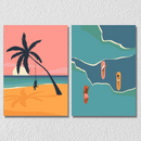 Beach Inspired Wall Art 15, Set Of 2