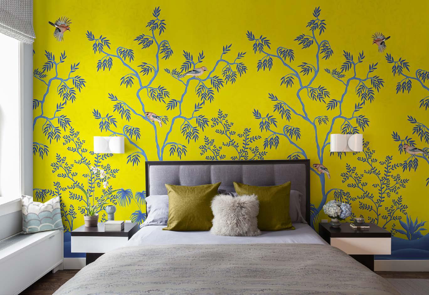 Vibrant Vines Voyage Wallpaper