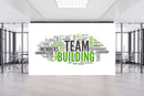 Team Building Wordmap Wallpaper