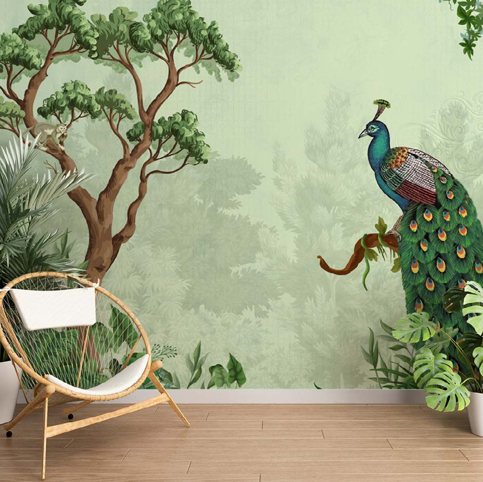 Wallpaper with Plumage Charm