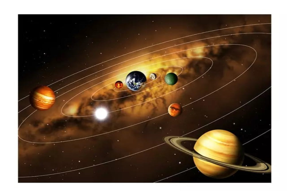Solar System wall covering