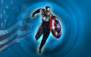 3D Captain America Customised Wallpaper for wall