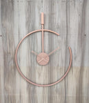 Modern Black And Gold Wall Clock