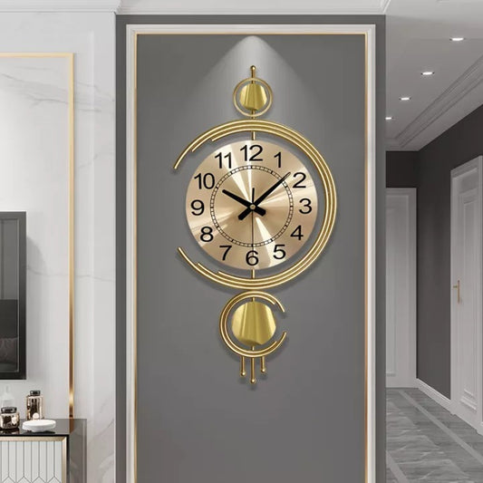 Elegant Circular Discs Wall Clock
