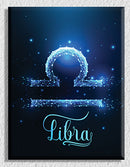 Libra Blue Art
