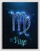 Virgo Blue Art