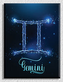 Gemini Blue Art