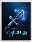 Sagittarius Blue Art