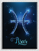 Pisces Blue Art