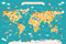 Zoographic Wonders Map Wallpaper