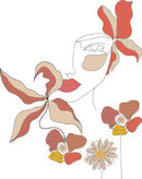 Abstract Lady Wallpaper