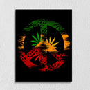 Isolated Rastaman Symbol