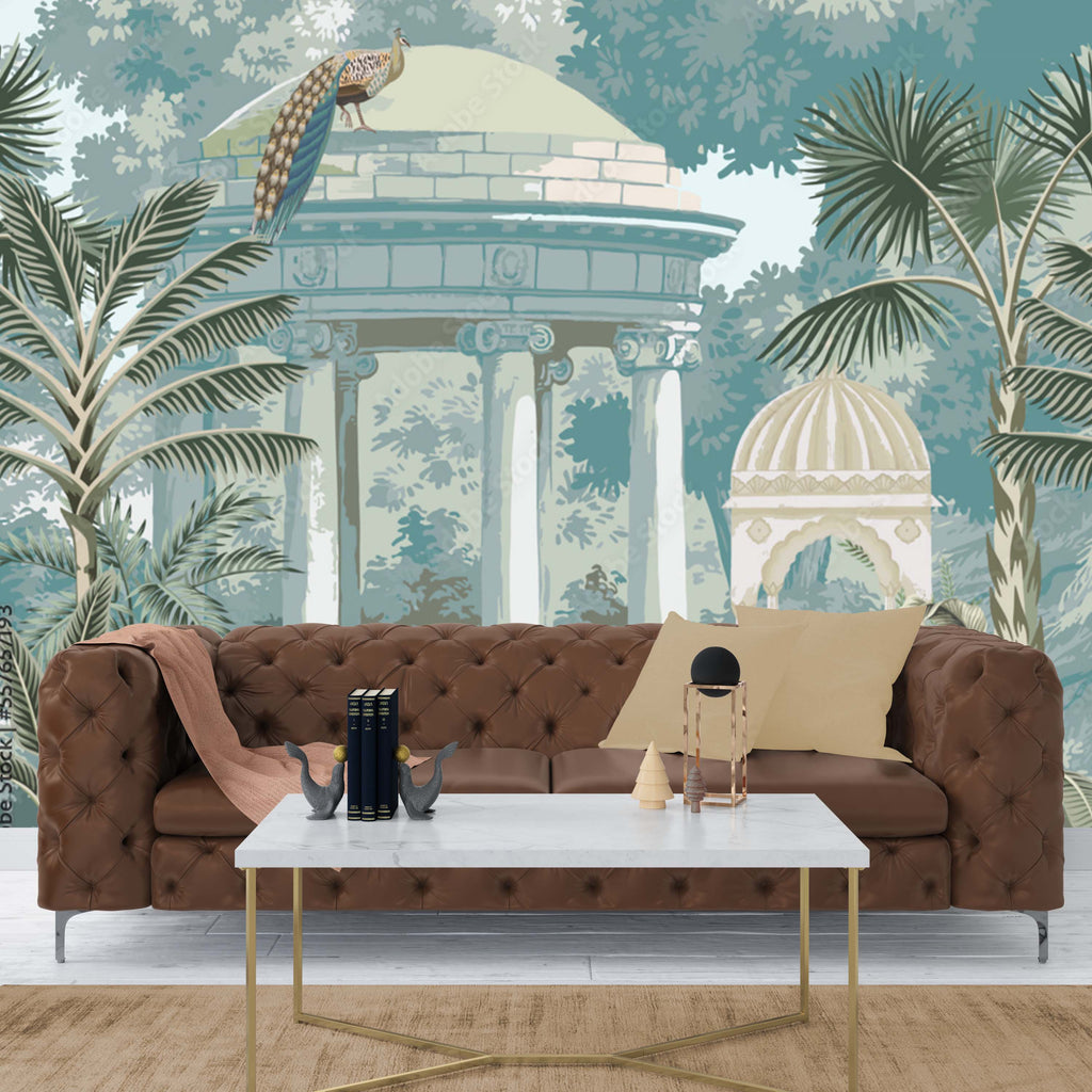 Blue Tropical Wallpaper – Myindianthings