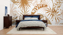 Brown Banana Leaves Wallpaper