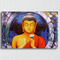 Blue And Orange Buddha