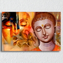 Abstract Gautam Buddha