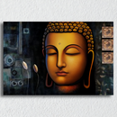 Gautam Buddha Face Painting