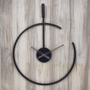 Modern Black And Gold Wall Clock